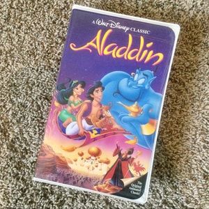 🎥 Walt Disney Aladdin on VHS 📼